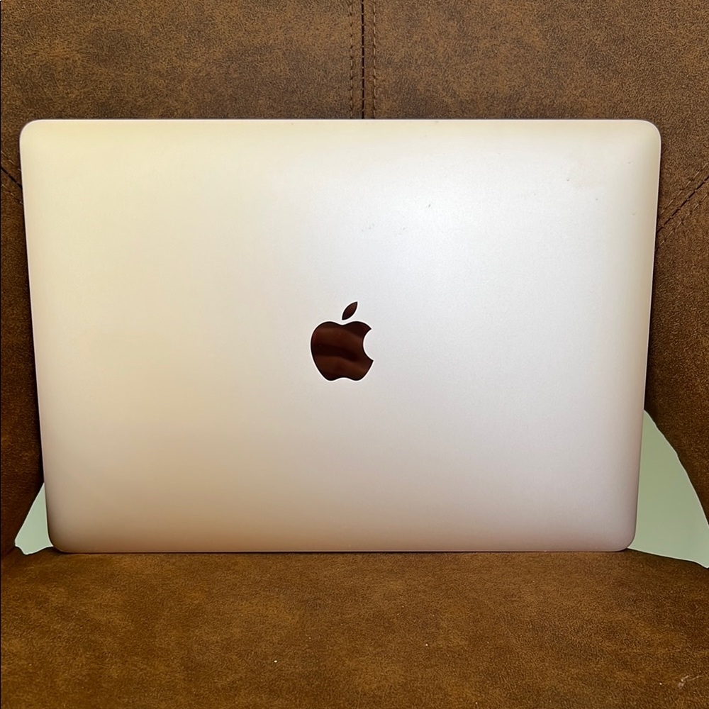 Apple Gold Laptop Sleek Design High Performance